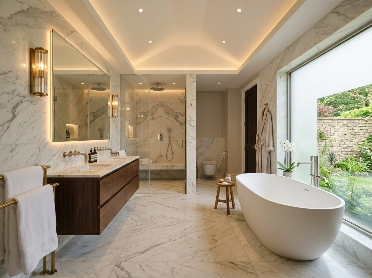 Custom Bathroom Renovation in Roan Mountain